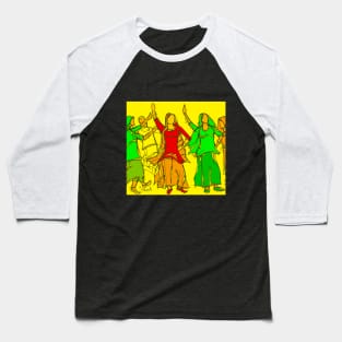 Punjabi girls Giddah Baseball T-Shirt